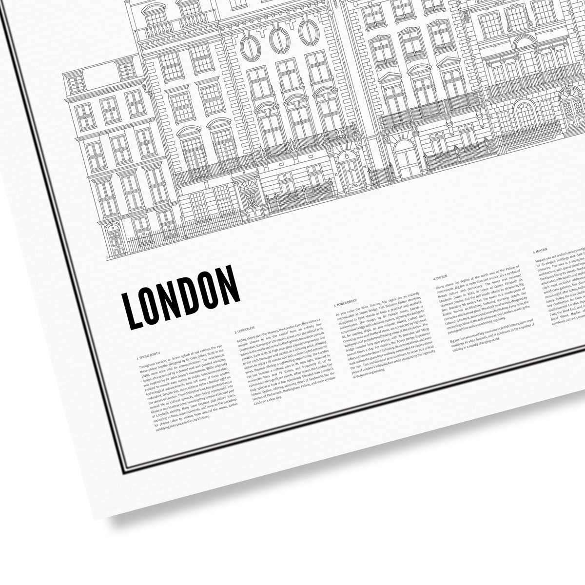 Affiches de Iconics of London | WIJCK.